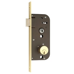 Tope Puerta Con Taco Nylon Marron  (Blister 2 Piezas)