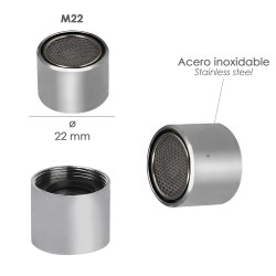 Barra Cortina Extensible Metal Ø 19 mm. Extensible 1,1 / 2,0 Metros Marfil Oro Piña Sin Anilla