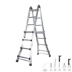 Soporte Zirconio Central 20 mm. Niquel Mate