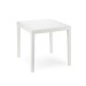 Mesa Resina Ratan Blanca King 80x80 cm.