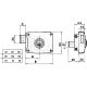 Cerradura Lince 5125A-BO/120 Derecha