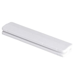 Empalme Para Riel Aluminio P950 Blanco