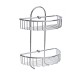 Cestillo Inoxidable Maurer Para Colgar 2 alturas 27x15x37 cm.