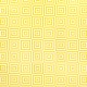 Mantel Hule Redondo Rombos Amarillos Impermeable Antimanchas PVC Ø140 cm. Uso Interior y Exterior
