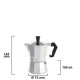 Cafetera Aluminio 2 Tazas (100 ml.) Classic