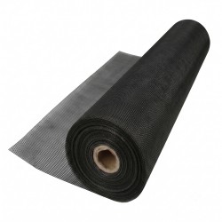 Tela Mosquitera Fibra Vidrio Gris 18x16 Ancho 100 cm. Rollo 50 Metros. Malla Mosquitera Fibra Vidrio Anti Mosquitos, Antimoscas,