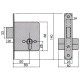 Cerradura Ucem 5300-hl/60