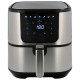 Freidora Sin Aceite 1800 W. Capacidad 5.5 litros. Air Fryer 7 Programas Freidora Aire Caliente, Freidora Aceite. Regulable.