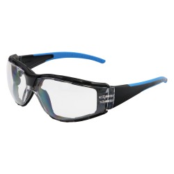 Gafas de Seguridad Acolchadas Cristales Transparentes Con Patillas Patillas Engomadas EN/166