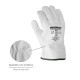 Guantes Trabajo Piel FLOR 8" Con Colgador (Par)