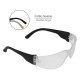 Gafas Proteccion EN ISO 16321 Sport Transparente