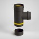 Te Tapa Estufa Pellet Vitrificado Ø80 Mm  90°