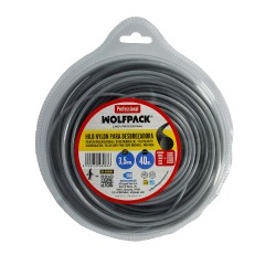 Hilo Nylon / Aluminio Redondo Profesional Ø 3,5 mm. (Dispensador 40 metros)