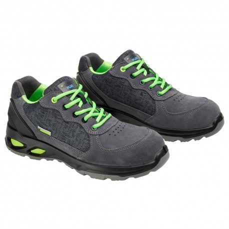 Zapato Seguridad Maurer S1 Modelo Arlaz Antideslizante con Suela Composite y Resistencia a los Hidrocarburos. Talla 41.