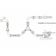 Adaptador Manguera Laton  1/2" Hembra, Adaptador Grifo, Conector Grifo A Conector Rapido