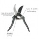 Tijeras Podar KS-4T 210 mm.1 Mano