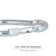 Mosqueton Bombero Con seguro  6x 60 mm.  Uso domestico