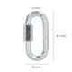 Enganche Rapido Cadena   4,0 mm.
