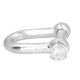 Grillete Recto Galvanizado 22 mm. 7/8" Uso Domestico