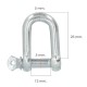 Grillete Recto Galvanizado 5 mm. 3/16" Uso Domestico
