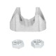 Sujetacables Galvanizado 22 mm. 7/8" Uso Domestico