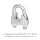 Sujetacables Galvanizado 10 mm. 3/8" Uso Domestico