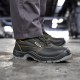 Zapato Bajo Seguridad Maurer S3 Modelo Capua Antideslizante Con Suela y Puntera Antiperación y Resistencia A Hidrocarburos Nº 37