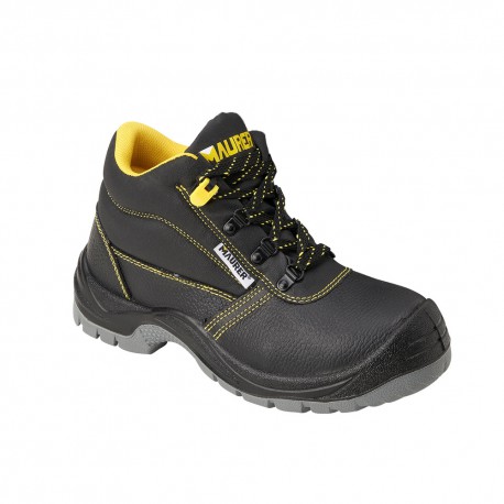 Botas Seguridad Maurer S3 Modelo Capua Antideslizante Con Suela y Puntera Antiperforación y Resistencia A Hidrocarburos Nº 43. (