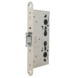 Rueda Industrial Goma Gris Placa 100 mm.
