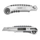 Cutter Profesional de Aluminio Hoja de 18 mm. Incluye 5 cuchillas. Cuter Cuerdas Carton, Cuters Profesional