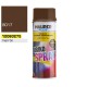 Spray Pintura Marron Chocolate 400 ml.