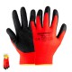 Guantes Latex / Nylon Gripflex Con Colgador Talla  9" (Par)