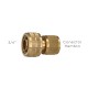 Conector Manguera Laton  3/4" Hembra, Adaptador Grifo, Conector Grifo A Conector Rapido