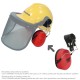 Recambio Protector Auditivo Para Casco Con Visera, Protector Facial De Rejilla y Protector Auditivo Maurer Modelo 99790