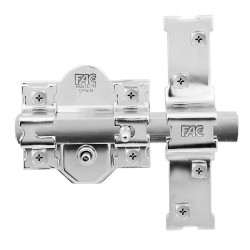 Cerradura Tesa Seguridad R100b566 Cromo