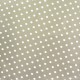 Mantel Hule Redondo Topos Beige Impermeable Antimanchas PVC Ø140 cm. Uso Interior y Exterior