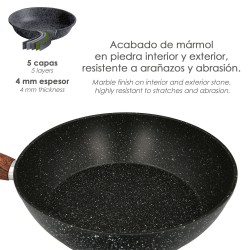 Juego Perchas de Madera, Percha Curva 450 mm. (Pack 3 Piezas)